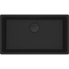 Graniidist valamu Franke Maris MRG 110-72, 125.0683.235, matt must, 72 x 43.3 x 20 cm