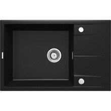Graniidist köögivalamu Deante Eridan ZQE N11B, 78 x 50 x 19.7 cm, nero