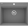 Graniidist köögivalamu Deante Corio ZRCS10A, 60 x 50 x 21.6 cm, metallic hall, 1 kauss