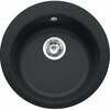 Kivimassist valamu Franke Sirius Single 1, 114.0463.694, carbon, 50 x 50 x 14.5 cm