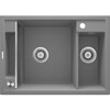 Graniidist köögivalamu Deante Magnetic ZRM S503, 69 x 50 x 20.5 cm, metallic grey