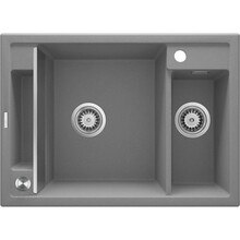 Graniidist köögivalamu Deante Magnetic ZRM S503, 69 x 50 x 20.5 cm, metallic grey