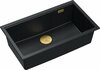 Köögivalamu Quadron Logan 110 HQD7644U7PVDG1U, 76 x 45 x 23.5 cm, süsimust