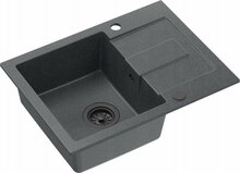 Graniitvalamu Quadron Christian 116 HCQC6045CZKPC, 60 x 45 x 18.5 cm, must täpiline