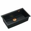 Köögivalamu Quadron Logan 110, HQD7644U7PVDC1U, 76 x 45 x 23.5 cm, must/vask