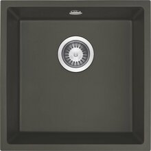 Graniidist köögivalamu Deante Corda ZQAT10A, 44 x 44 x 20 cm, anthracite metallic