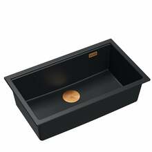 Köögivalamu Quadron Logan 110, HQD7644U7PVDC1U, 76 x 45 x 23.5 cm, must/vask