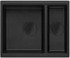 Köögivalamu Quadron Logan 150 HCQL5646U7-BLMI, 56 x 46 x 22 cm, süsimust