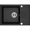 Graniidist köögivalamu Laveo Celia SBC713T, 65 x 44 x 17 cm, must