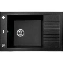Graniidist köögivalamu Laveo Pionier SBR713T, 78 x 50 x 19 cm, must