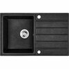 Graniidist köögivalamu Laveo Margarita SBM711T, 490 x 790 x 190 mm, must