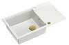 Graniitvalamu Quadron Evan 136 XL HCQE58650U1PVDG1P2O, 86 x 50 x 21 cm, valge