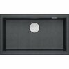 Köögivalamu Quadron Logan 110 HQD7644U8BSI, 76 x 45 x 23.5 cm, must teemant