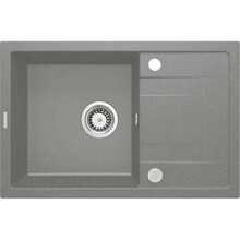 Graniidist köögivalamu Deante Corio ZRCS113, 67 x 44 x 17.5 cm, metallic grey