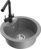 Graniidist köögivalamu Mexen Diego 6512-71-671600-70, 48.8 x 48.8 x 16.7 cm, hall