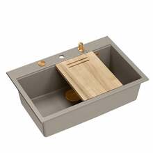 Graniitvalamu Quadron Marc HQM7650U4PVDC1, 92 x 58 x 29 cm, soft taupe/vario