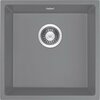 Graniidist köögivalamu Deante Corda ZQAS10A, 44 x 44 x 20 cm, metallic grey