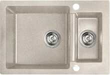 Graniidist köögivalamu Laveo Celia SBC430T, 65 x 44 x 17 cm, beežikas-pruun