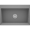 Graniitköögivalamu Deante Magnetic ZRMS10B, 76 x 52 x 22 cm, metallic hall, 1 kauss
