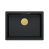 Köögivalamu Quadron Logan 100, HQJ6045U7PVDG1U, 59 x 45 x 21.5 cm, süsimust