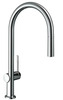 Köögisegisti Hansgrohe Talis M54 72803000, kroom, väljatõmmatava voolikuga