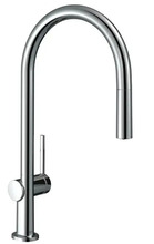 Köögisegisti Hansgrohe Talis M54 72803000, kroom, väljatõmmatava voolikuga