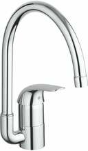Köögisegisti Grohe Euroeco 32752000, kroom