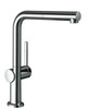 Köögisegisti Hansgrohe Talis M54 72809000, kroom, väljatõmmatava voolikuga