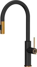 Köögisegisti Quadron JENNIFER Q LINE SLIM 3623510BLMPVDC1, must matt/vasetoon