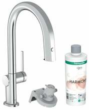 Köögisegisti Hansgrohe Aqittura M91 FilterSystem 210, kroom