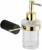 Seinale kinnitatav vedelseebi dosaator Mexen Aron 70881388-57, must/kuldne, 180 ml