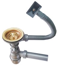 Sifoon valamule Euroliux Gold C002, kuldne