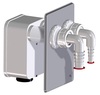 Sifooni ühenduskomplekt HL (Hutterer & Lechner) HL4000.2, 2 seadmele