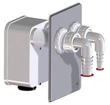 Sifooni ühenduskomplekt HL (Hutterer & Lechner) HL4000.2, 2 seadmele