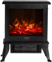 Elektriline kamin Adler AD 7754, 1800 W, 3D leegi efekt