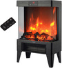 Elektriline kamin Adler AD 7755, 2000 W, kaugjuhtimispuldiga
