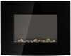Elektrikamin Homcom 65 x 11,4 x 52 cm, 900/1800 W, must