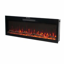Elektrikamin Flammifera BEF-50WM03, 1600 W, must