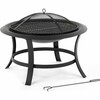 Aialõkkealus Fieldmann Black Space, 74 cm, must