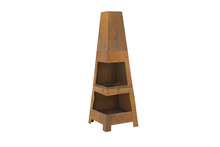 Välikamin Venture Design Bastin Eldkorg, 50 x 50 x 150 cm, roosteoranž