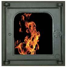 Kaminauks Metnetus K302, 34 x 0.6 x 31 cm, malm, must