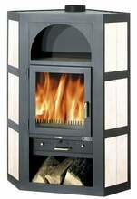 Tahkekütuse kaminahi Abx Lahti Ceramic, 8 kW