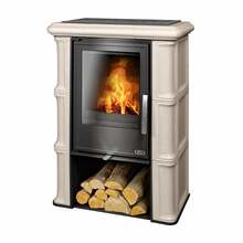 Tahkekütuse ahi Abx Sicilia Ahornweiss, 7 kW