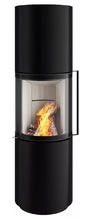 Terasahi kamin Spartherm Passo L, must, kumer klaas