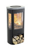 Kaminahi Nibe Contura C856T Style, must, seebikivi viimistlusega