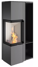 Terasahi kamin Spartherm PIKO L, titaan