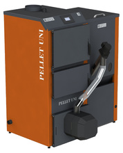 Pelletikatel Euroliux Pellet UNI 20, KIPI ROT Power põleti, 350 L, 16 kW
