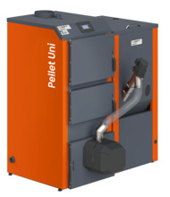 Pelletikatel Euroliux Pellet UNI 16, KIPI ROT Power põleti, 230 L, 16 kW
