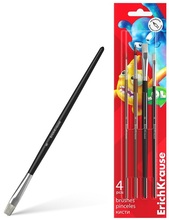 Pintslite komplekt ErichKrause Jolly Friends, 4 tk
