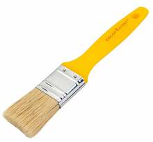 Pintsel Color Expert, lapik, 30 mm, kollane plastikkäepide